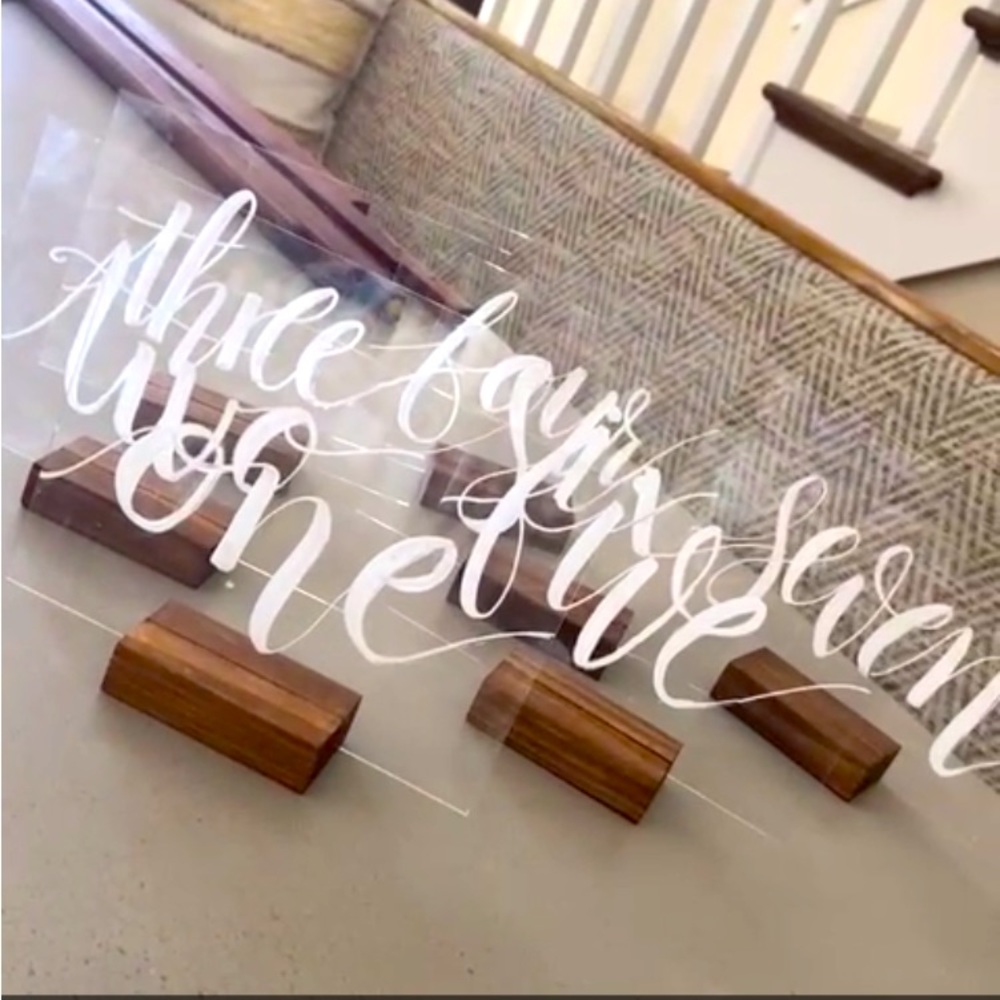 Wedding Table Numbers